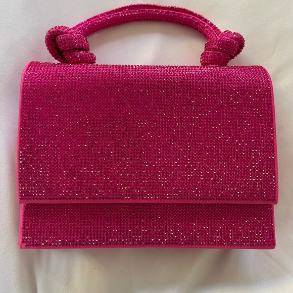 Pink Sparkly Zara Bag - like new - Picture 2 of 8